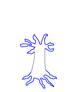 How to draw a Fall Tree Step 2